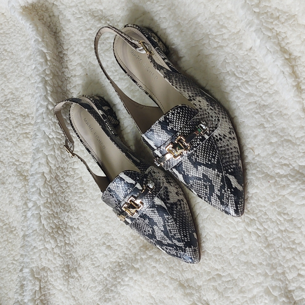 Women's Sandals - Marc Fisher Frona Snake Print